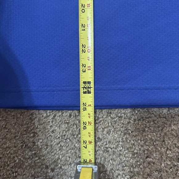 Lands' End Outfitters Long Sleeve Blue S Active 1/4 Zip Thermal Outdoor Running - Picture 7 of 11